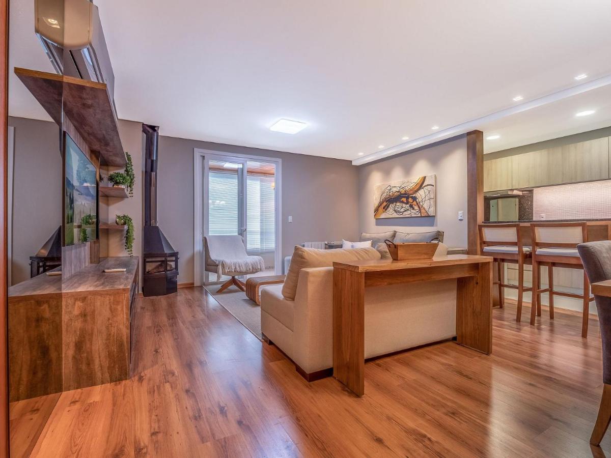 Flores Da Montanha 204C - Apto Borges De Medeiros Gramado 600 Metros Rua Coberta Apartment Екстериор снимка