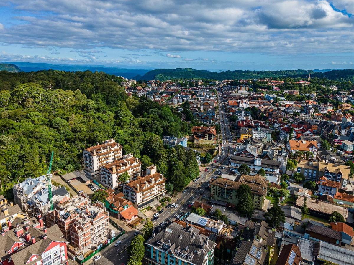 Flores Da Montanha 204C - Apto Borges De Medeiros Gramado 600 Metros Rua Coberta Apartment Екстериор снимка
