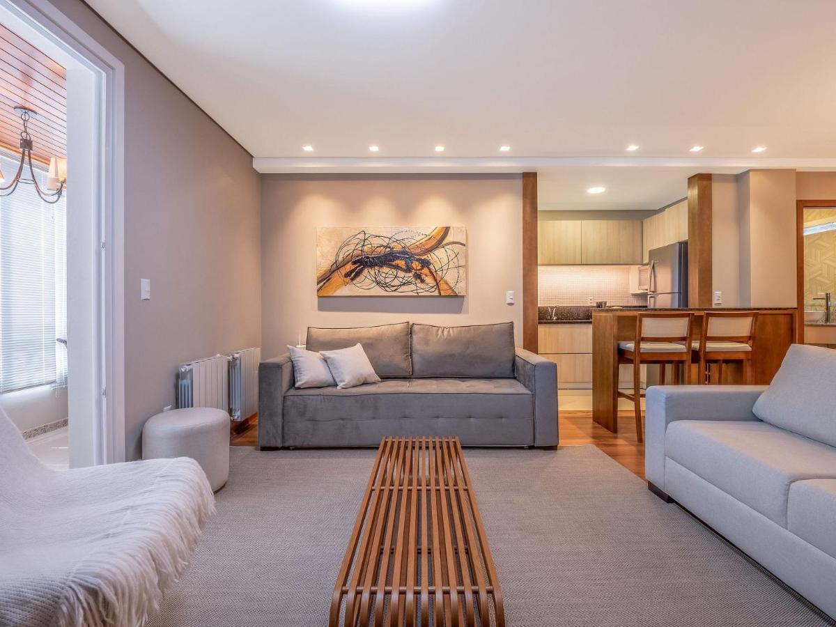 Flores Da Montanha 204C - Apto Borges De Medeiros Gramado 600 Metros Rua Coberta Apartment Екстериор снимка