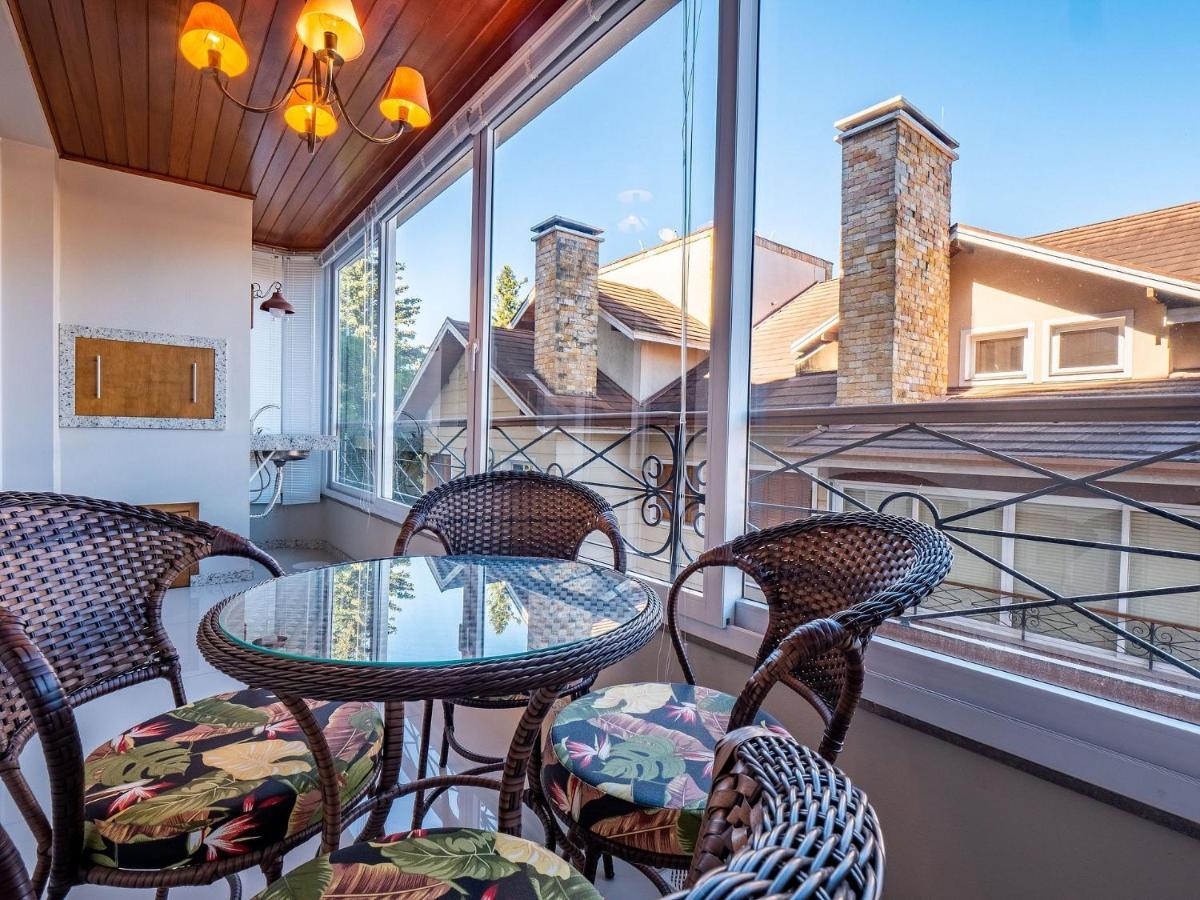 Flores Da Montanha 204C - Apto Borges De Medeiros Gramado 600 Metros Rua Coberta Apartment Екстериор снимка